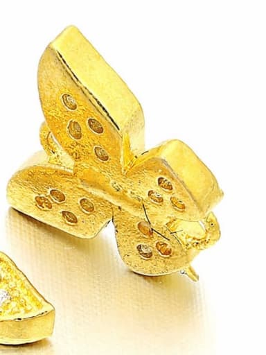 golden Bronze Micro-set Butterfly Accessories