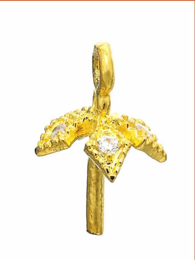 golden Bronze Microset Pendant