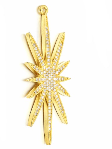 golden Copper star micro-set jewelry accessories