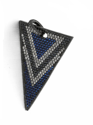 Copper Micro Set Zircon Fancy Color Diamond Jewelry Accessories