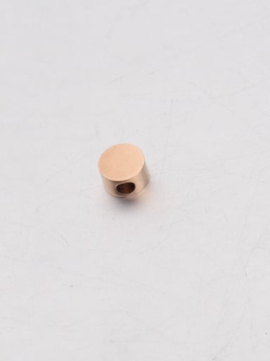 Rose Gold Stainless steel Round Minimalist Findings & Components