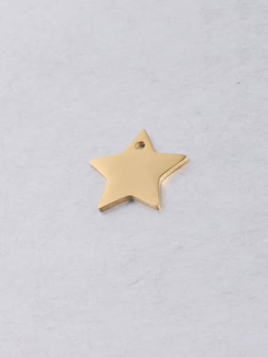 golden Stainless steel Star Minimalist Pendant