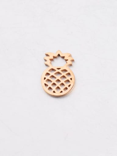 Rose Gold Stainless steel Friut Minimalist Pendant