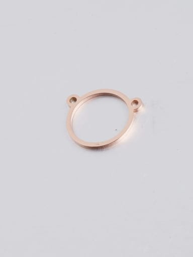 Stainless steel watermelon ring triangle double hanging Connectors