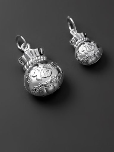 925 Sterling Silver Ball Charm