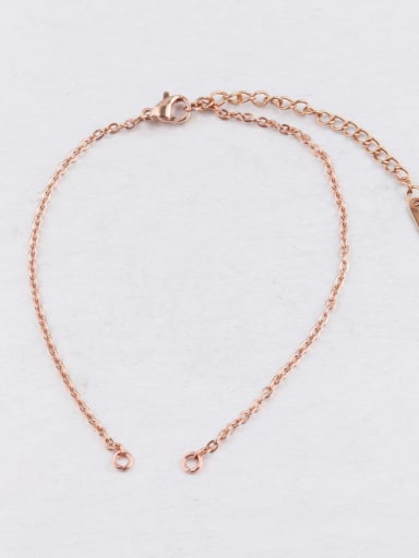 Rose Gold Stainless steel DIY bracelet chain accessories