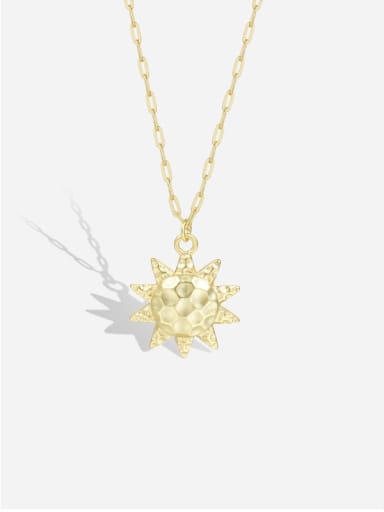 custom 925 Sterling Silver Sun  Moon Minimalist Necklace