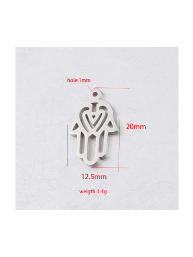 Stainless steel Hand Of Gold Trend Pendant