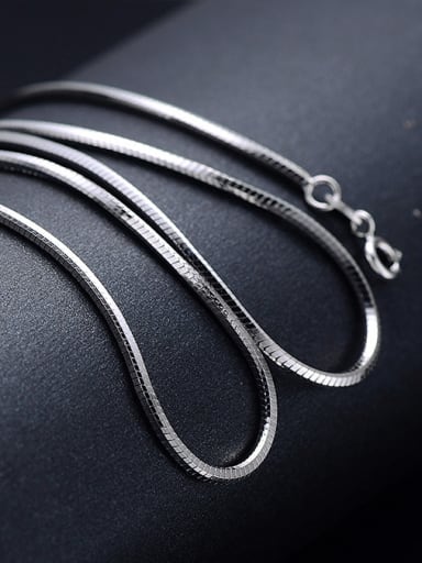 925 Sterling Silver Snake Chain For Men