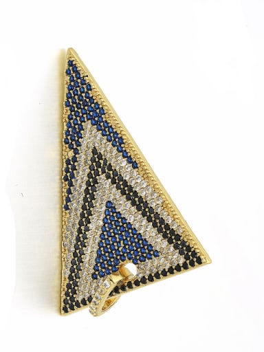 Copper Micro Set Zircon Fancy Color Diamond Jewelry Accessories