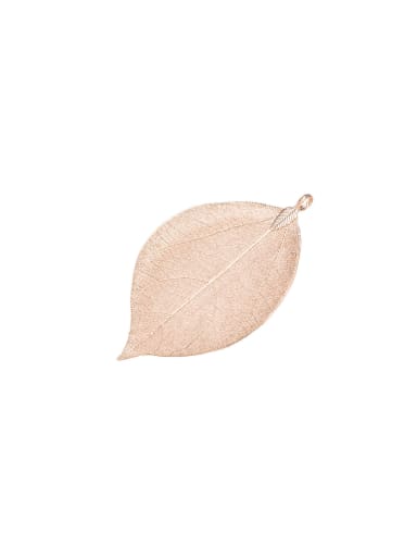 Brass Leaf Pattern Ornament Accessories