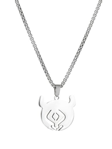 Tcho-Tcho Stainless steel Icon Hip Hop Around the anime Genshin Impact Necklace