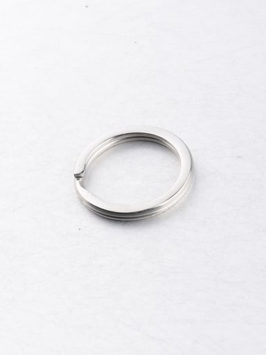 Steel color Stainless steel key ring