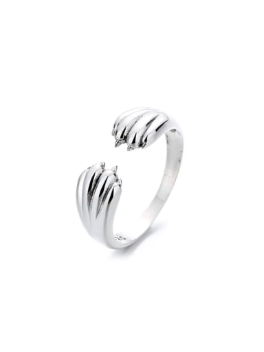 925 Sterling Silver cat paw Vintage Band Ring