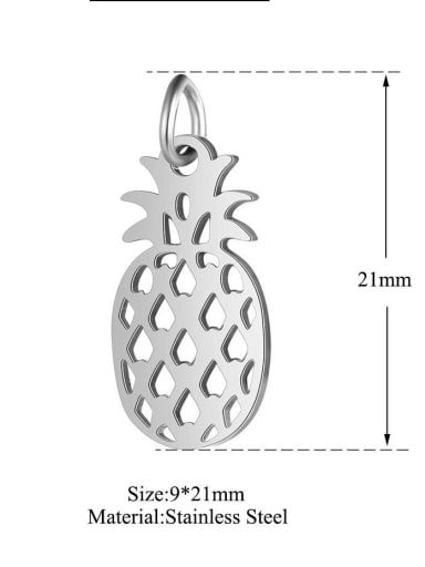 Stainless steel Friut Charm