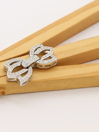 925 Sterling Silver Round Square Fold Over Clasp