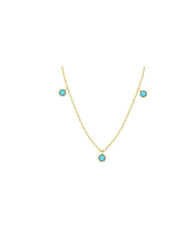 925 Sterling Silver Turquoise Tassel Vintage Tassel Necklace