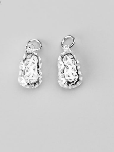 925 Sterling Silver Geommeetric Charm Height : 16.5 mm , Width: 9 mm