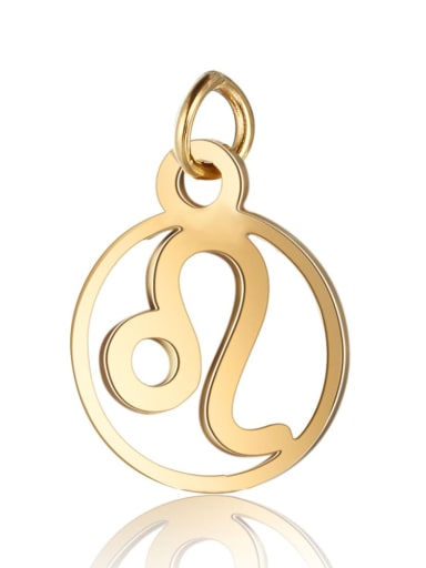 Stainless steel Gold Plated Constellation Charm Height : 11 mm , Width: 16 mm