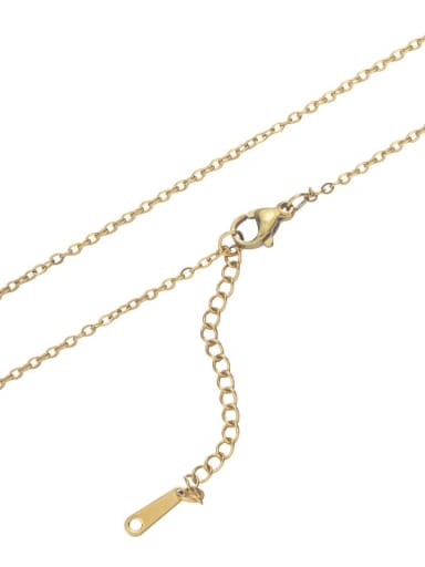 golden Stainless steel Minimalist Cable Chain