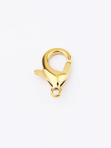 golden Stainless steel shrimp bow clasp lobster clasp
