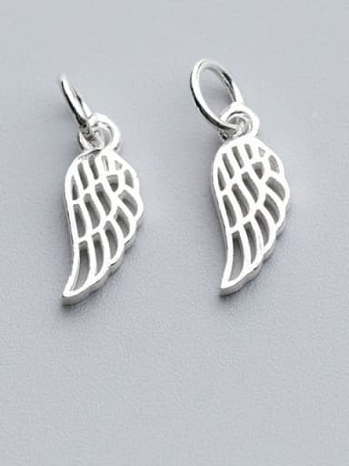 925 Sterling Silver Wing Charm