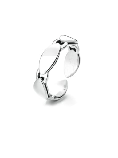 915JMB model approximately 4.2g 925 Sterling Silver Geometric Minimalist Band Ring