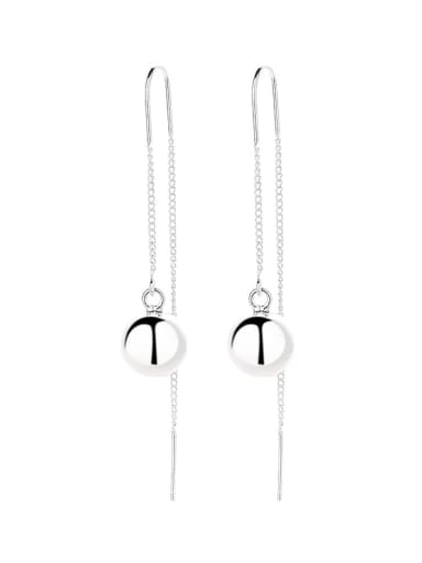 178FRC  2.6g 925 Sterling Silver Tassel Minimalist Threader Earring