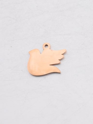 Stainless steel Peace Dove Pendant