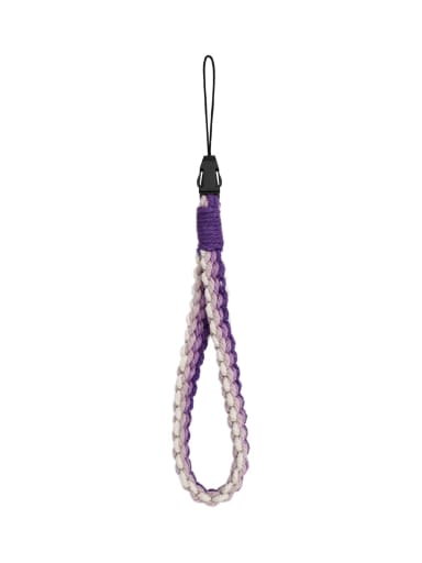 P68036 Purple Color Hand-woven mobile phone cord Mobile Accessories