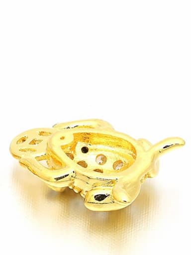 golden Bronze gold toad micro-set accessories