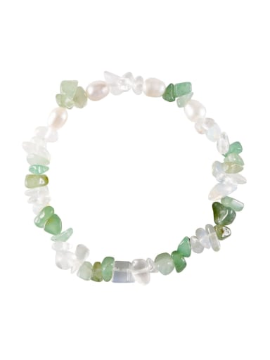 Bc68003 Lingyu white Trend  Irregular Crystal Stone    Handmade Beaded Bracelet