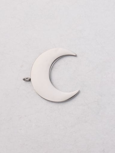Stainless steel Moon Minimalist Pendant