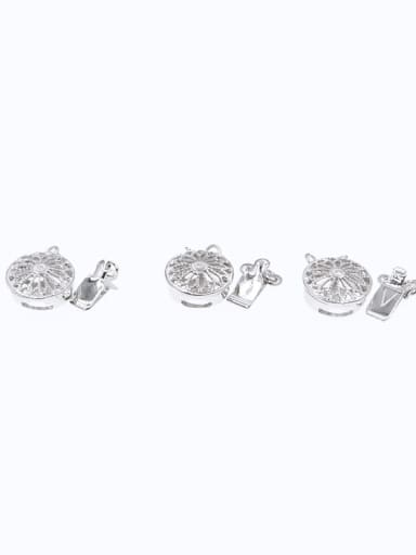 925 Sterling Silver Filigree Clasp