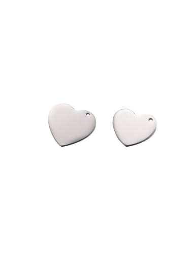 Stainless steel Heart  Minimalist Pendant