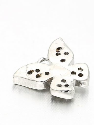 Platinum Bronze Micro-set Butterfly Accessories