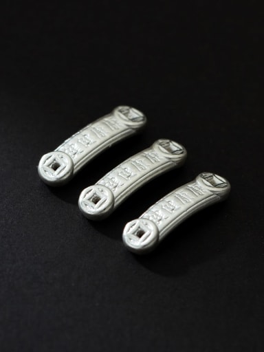 999 pure silver aged 3D hard silver printed retro hand row