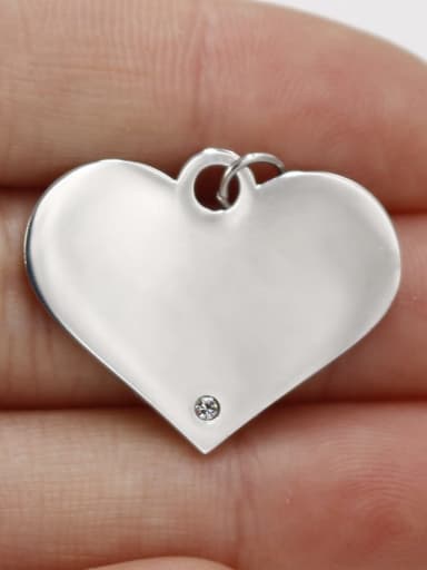 Stainless steel Heart Trend Pendant