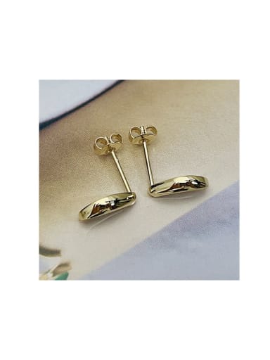 925 Sterling Silver Geometric Trend Stud Earring