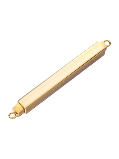 golden Stainless steel retractable three-dimensional rod Pendant