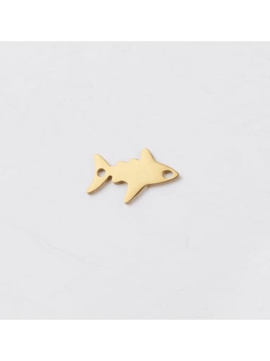 custom Stainless steel Fish Minimalist Pendant