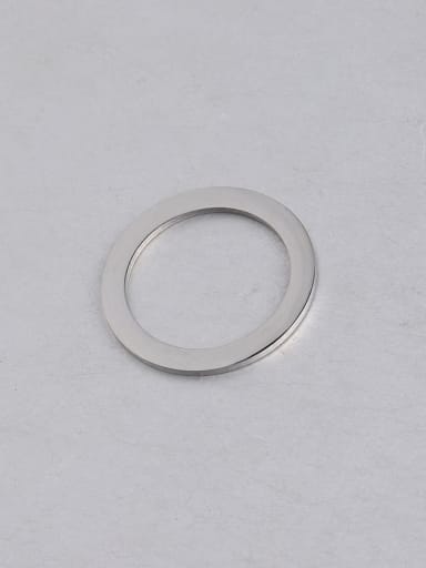 Steel color Stainless steel big circle circle jewelry accessories