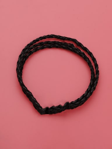Individual Pu Bracelet 60cm total length Stainless steel Bead Hip Hop Strand Bracelet