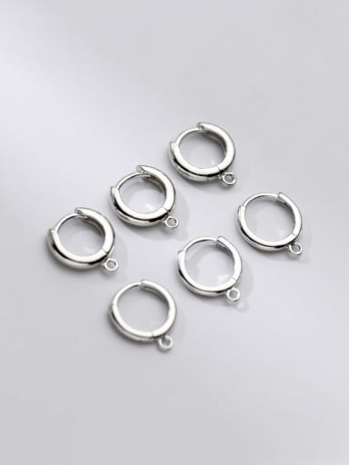 custom Sterling silver earring Hoop