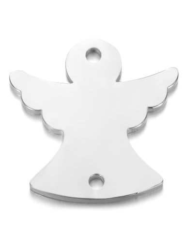 Stainless steel Wing Charm