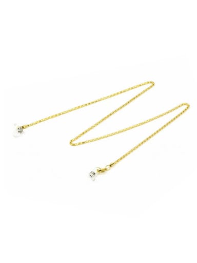 gold Stainless steel Hip Hop Corn chain Sunglass Chains