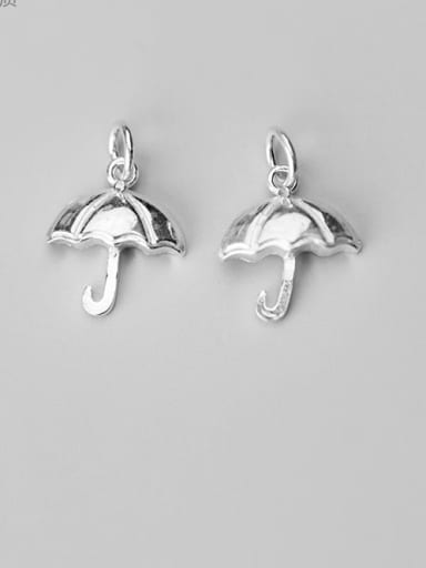 925 Sterling Silver Umbrella Charm Height : 16 mm , Width: 14.5 mm