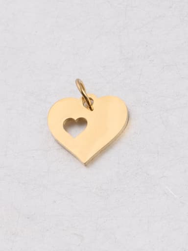 Stainless steel Heart Dainty Pendant