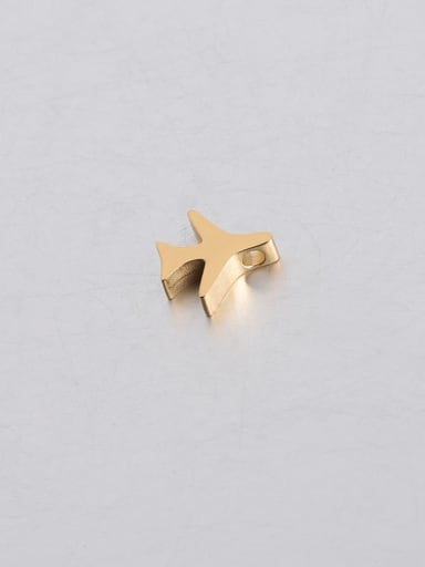 golden Stainless steel aircraft small bead
