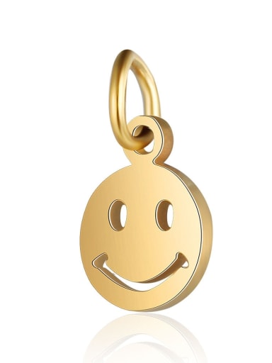 X T556D 2 Stainless steel Face Charm Height : 7 mm , Width: 15.5 mm